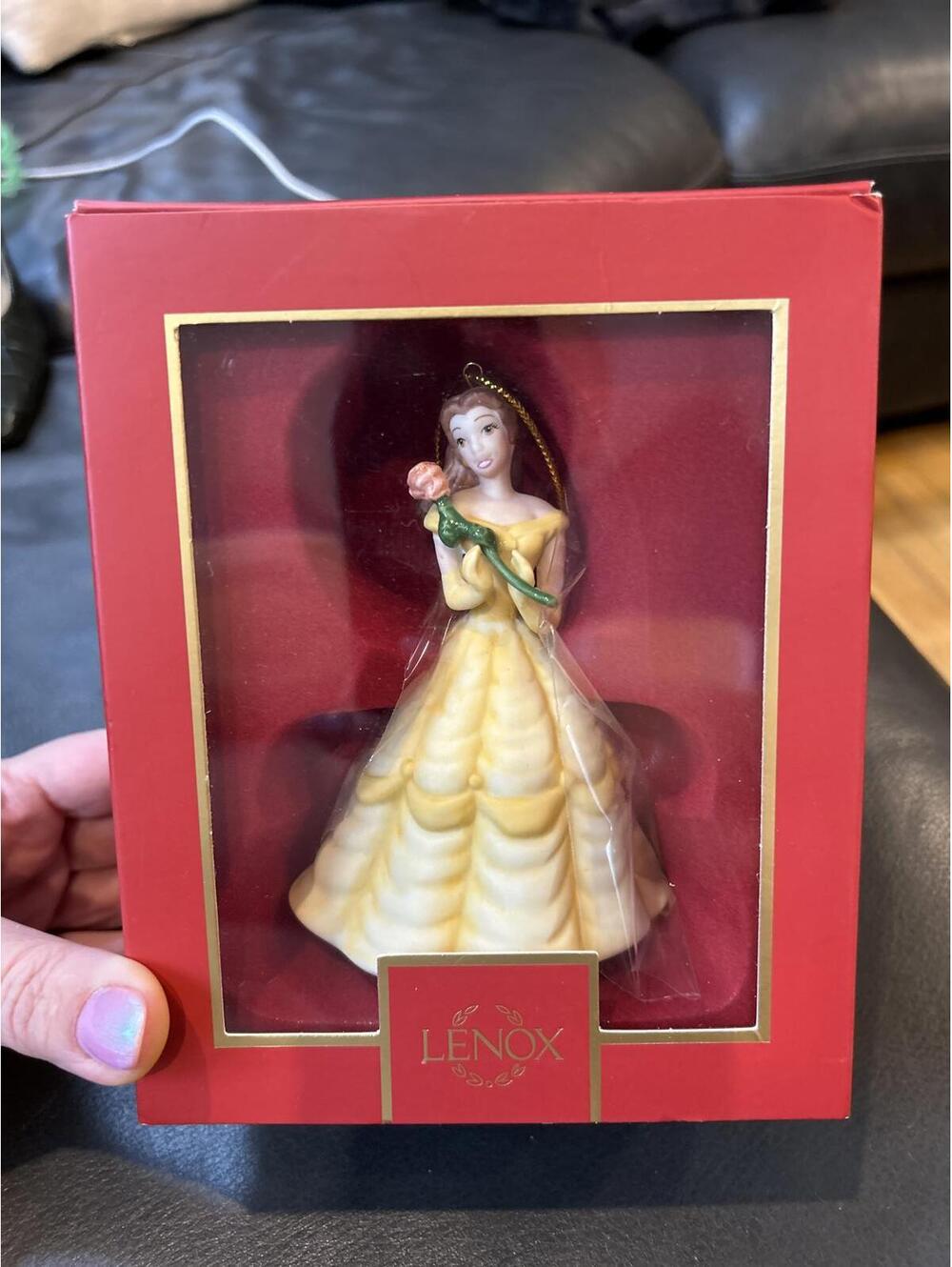 Lenox Disney Showcase Collection Princess Belle Ornament